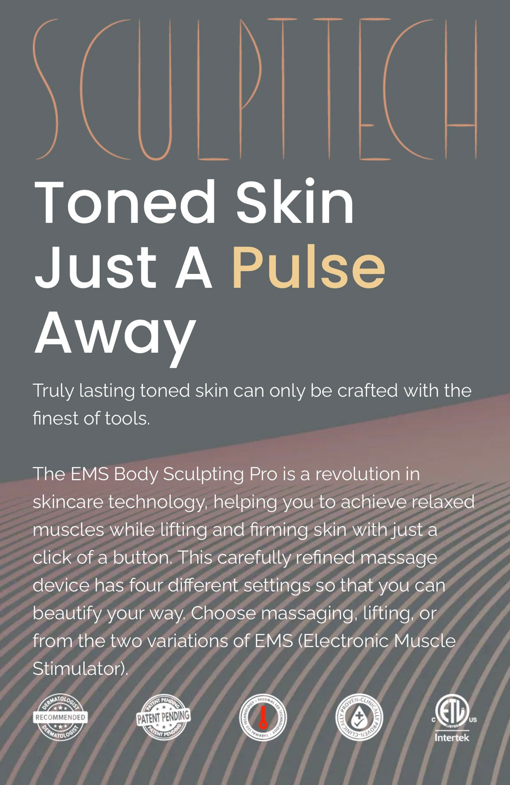 Sculptech EMS Body Sculpting Pro