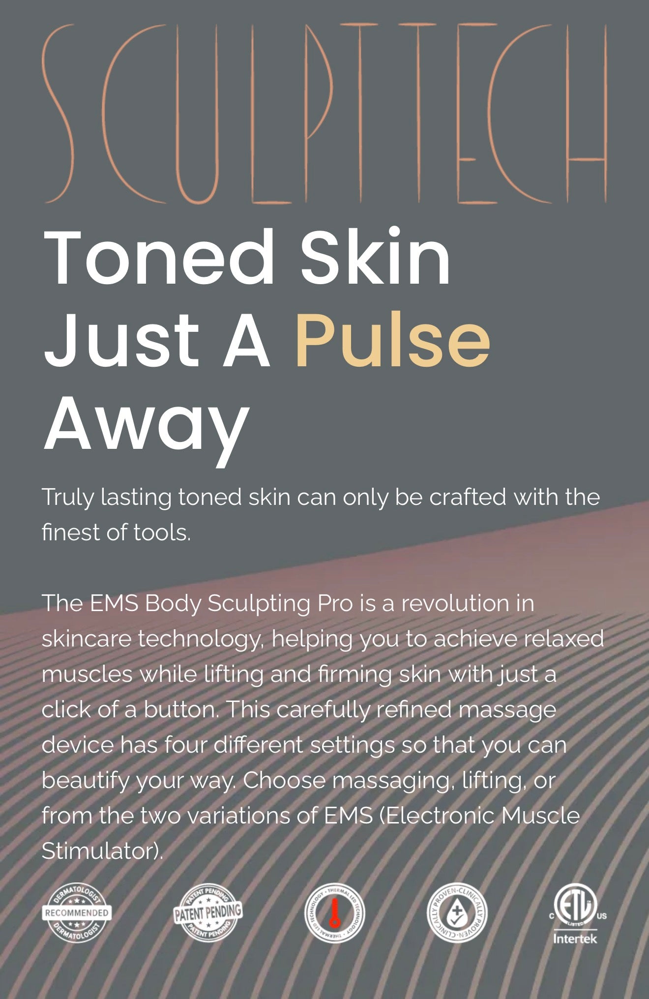 Sculptech EMS Body Sculpting Pro