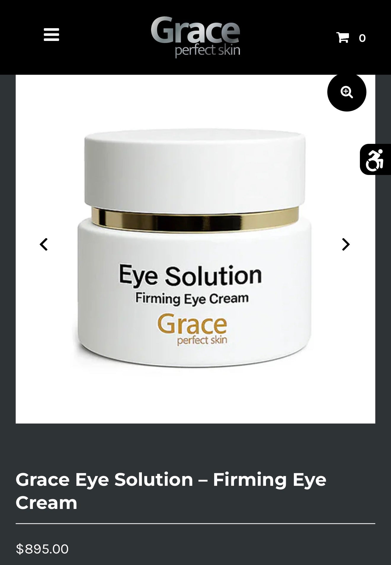 Grace Eye Solution – Firming Eye Cream