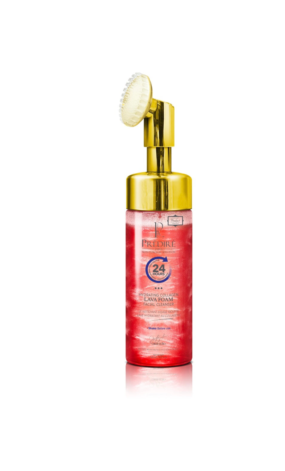 PREDIRE PARIS
Hydrating Red Lava Foam Facial Cleanser with Collagen and Stem Cell Technology (Rich with Vitamin E & A)