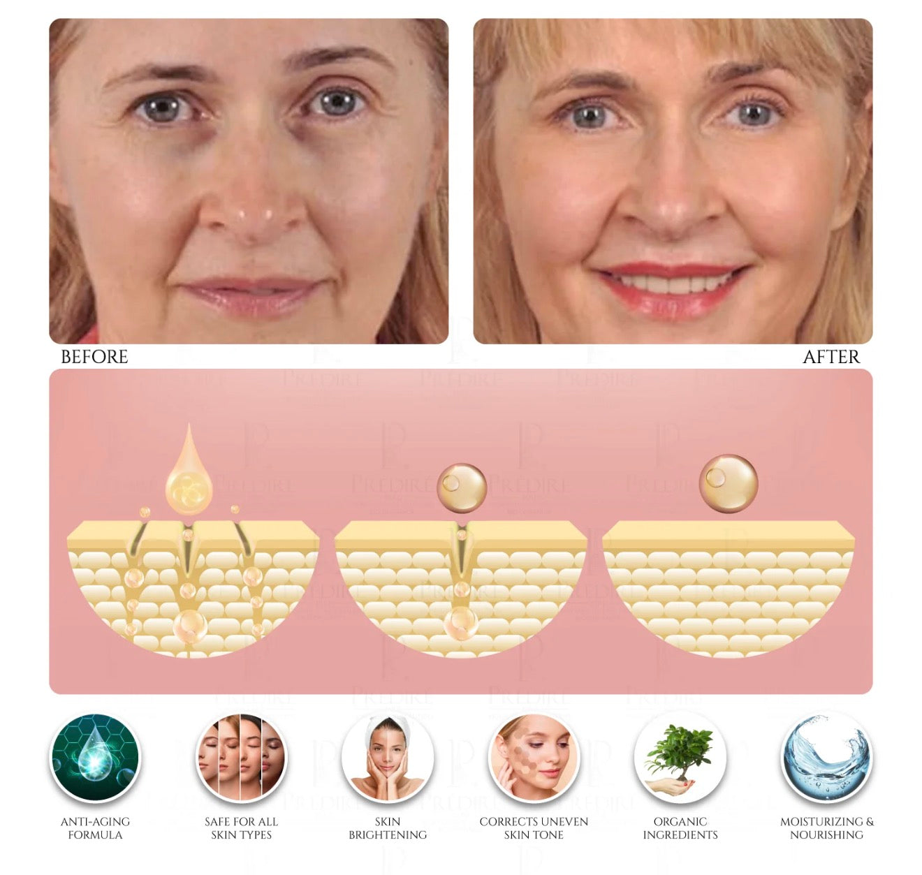 PREDIRE PARIS
Caviar Hyaluronic Acid Age-Defying Collection | Renew, Moisturize, Cream, Serum, Mask & Toner | Limited Edition