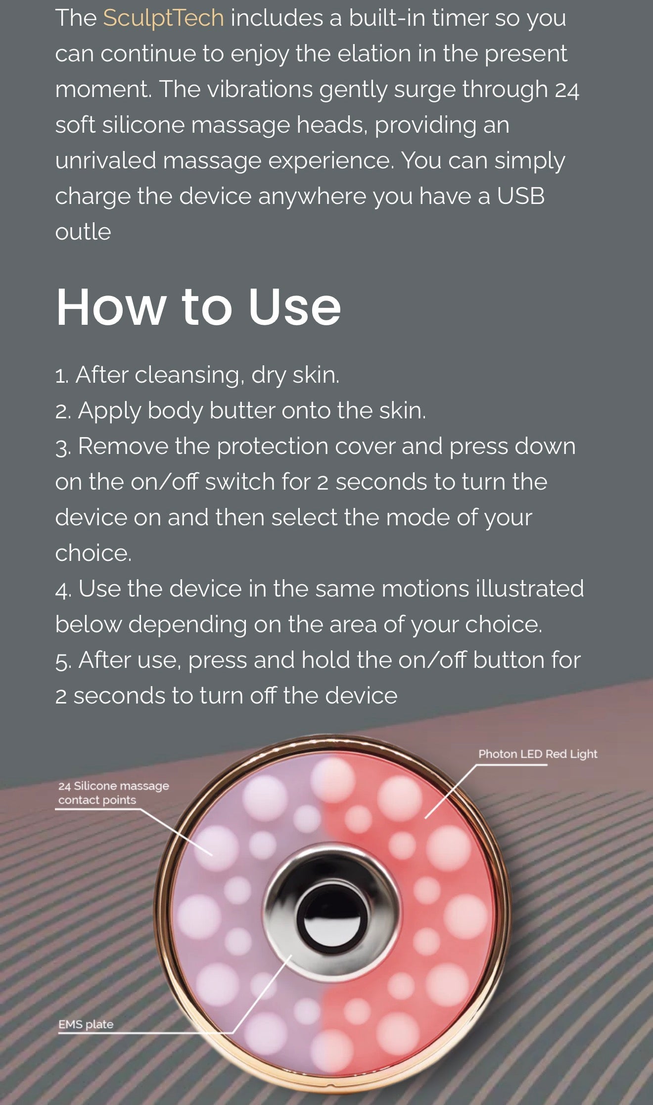 Sculptech EMS Body Sculpting Pro